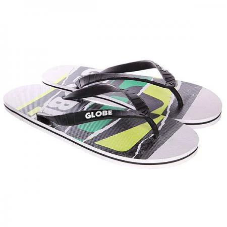 Фото Шлепанцы Globe N Rip White/Green