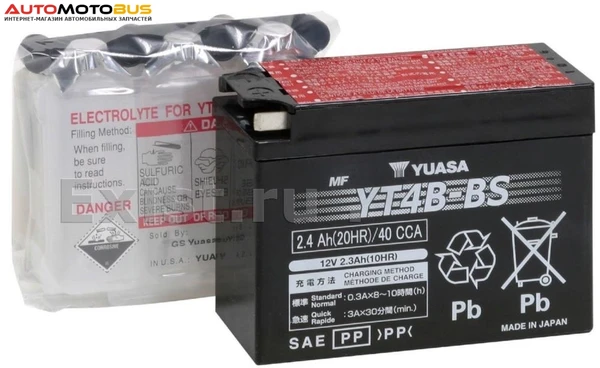 Фото Yuasa YT4B-BS