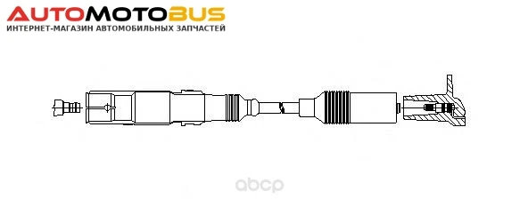 Фото Провод высоковольтный audi/seat/vw BREMI 171/50