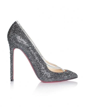 Фото Christian Louboutin Туфли со стразами Super Vic Strass 120