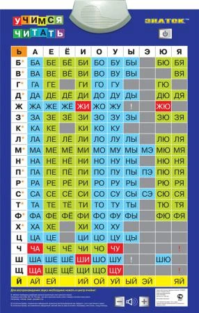 Фото Электронный звуковой плакат ЗНАТОК PL-05-LR