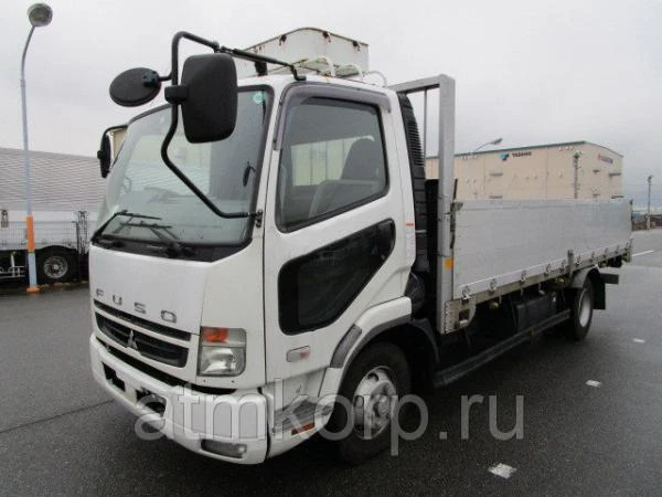 Фото Грузовик бортовой MITSUBISHI FUSO кузов FK71F гв 2008 багажник грузопод 3,5 тн пробег 331 т.км