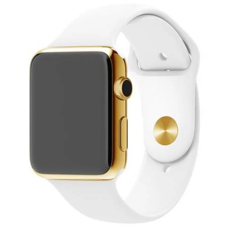 Фото Apple Умные часы Apple Watch White Sport 42mm 24-Karat Gold Limited Edition