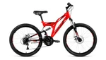 фото Велосипед Altair MTB FS 24 disc красный/черный