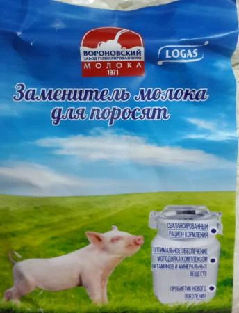 Фото ЗЦМ для поросят «LOGAS MILK» экстра со 2-го дня жизни