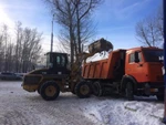 фото Техника для уборки снега. Самосвалы, погрузчики