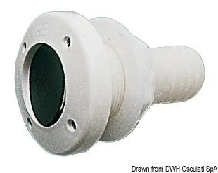 Фото Osculati Seacock 11/2 w/check valve and hose adapter