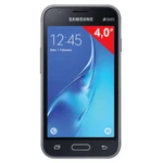 фото Смартфон SAMSUNG Galaxy J1 mini, 2 SIM, 4,0", 3G, 0,3/5 Мп, 8 Гб, microSD, черный, пластик