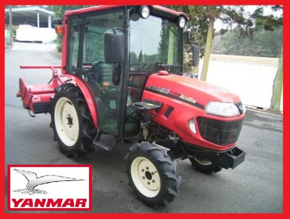 Фото Японский минитрактор Yanmar EG 223 с Кабиной