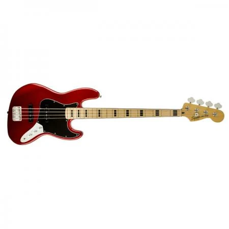 Фото Бас-гитара Fender Squier Vintage Modified Jazz Bass '70s Maple Fingerboard Candy Apple Red