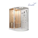 фото Сауна  LUGANO-L White комбинированная 2в1 Cerutti SPA 1800x1100x2230 CT8345