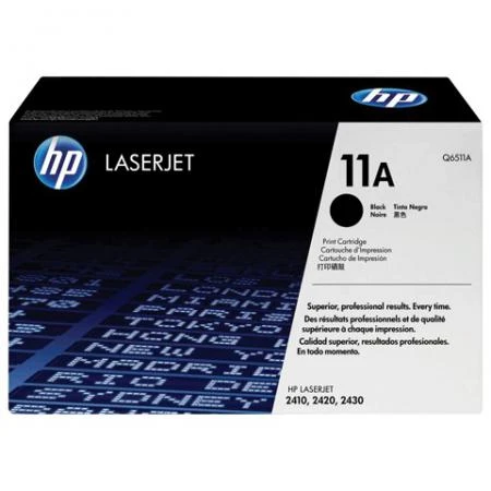 Фото Картридж лазерный HP (Q6511A) LaserJet 2410/2120/2430 и другие, оригинальный, ресурс 6000 стр.