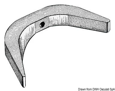 Фото Osculati Подковообразный анод для дейдвуда 70/100 л.с