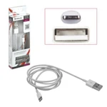 фото Кабель USB 2.0-Apple Lightning, 1 м, DEFENDER, для подключения Apple IPhone (IPad)