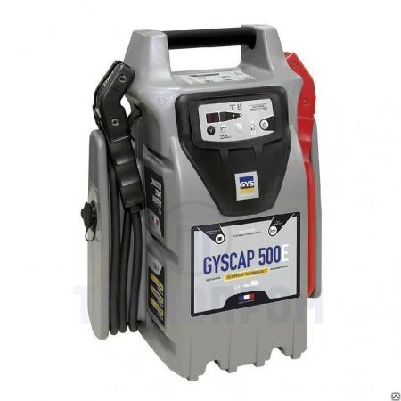 Фото Устройство пусковое GYSCAP 500E безбатарейное 12V-1600A/9000A,10кг