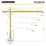 Фото №3 Башенный кран Liebherr 112 EC-H 8