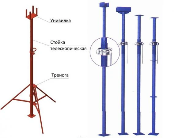 Фото Стойка телескопическая 3,7м