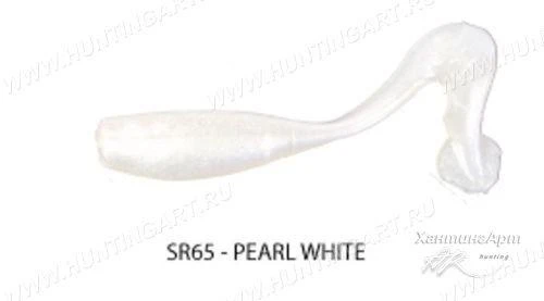 Фото Силиконовая приманка Bobby Garland Stroll'R 2,5 Расцветка SR065 - 12 PEARL WHITE