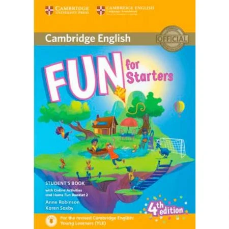 Фото Fun for Starters. Student's Book with Online Activities with Audio and Home Fun Booklet 2. 4 Ed.