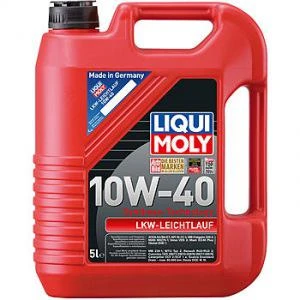 Фото НС-синтетическое моторное масло LIQUI MOLY LKW-Leichtlauf-Motoroil Basic 10W-40 5л 8026