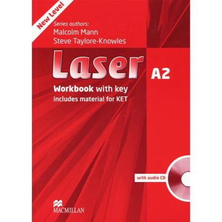 Фото Laser. A2. Workbook with key (+CD)