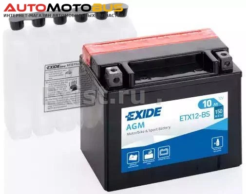 Фото Exide ETX12-BS