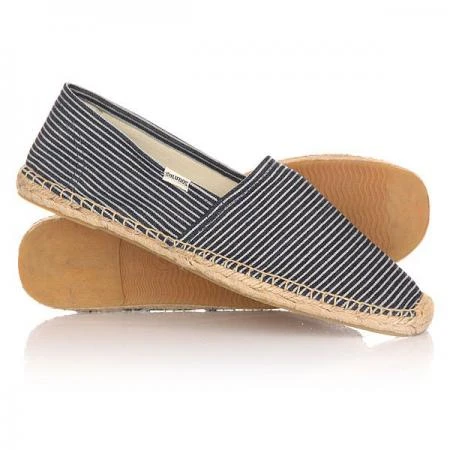 Фото Эспадрильи Soludos Original Stripe Light Navy/White