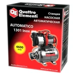 фото Насосная станция QUATTRO ELEMENTI Automatico 1301 FL Inox (1300 Вт, 4600 л/ч, для чистой (Арт. 910-249)