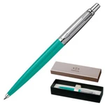 фото Ручка шариковая PARKER "Jotter Tactical Coral BP", корпус зеленый, пластик, нержавеющая сталь, синяя