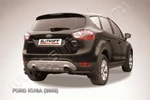 фото Slitkoff Уголки d57 черные FORD KUGA (2008)