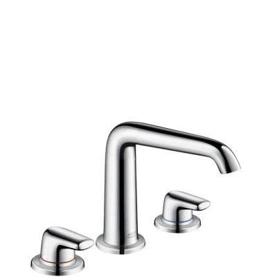 Фото Hansgrohe Axor Bouroullec 155 19155000 Смеситель для умывальника на 3 отверстия (хром) | интернет-магазин сантехники Santehmag.ru