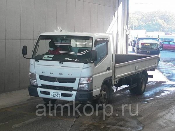 Фото Грузовик бортовой MITSUBISHI CANTER кузов FEB50 год выпуска 2013 грузоподъемность 3 тонны пробег 123 тыс км