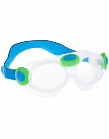 Фото Очки для плавания детские Mad Wave Kids Bubble Mask M0464 01 (Зеленый)