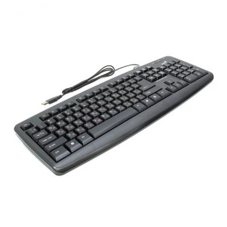 Фото Клавиатура проводная GENIUS KB-110, USB, 104 клавиши, черная