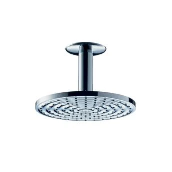 Фото Hansgrohe Raindance 27472000 Верхний душ 180mm в комплекте с потолочным кронштейном (хром) | интернет-магазин сантехники Santehmag.ru