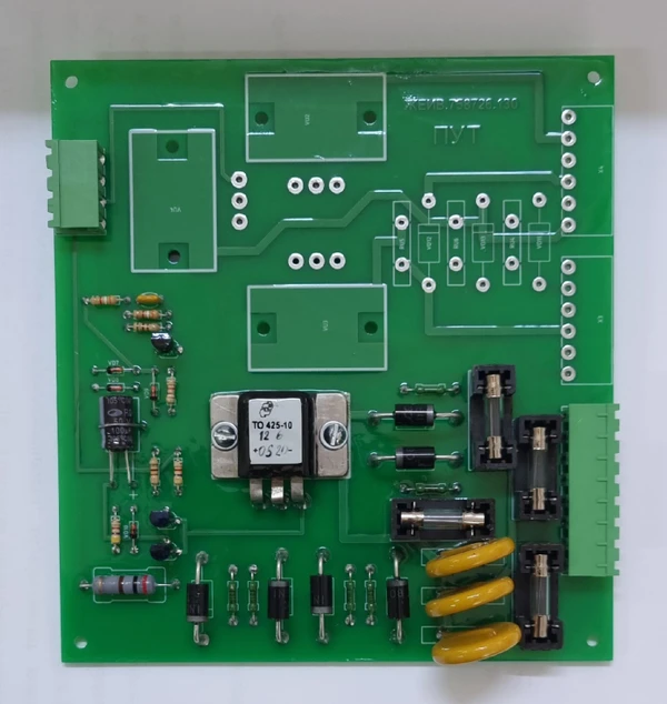 Фото Плата ПУТ-3 управления тормозом  станции управления лифтом УЛ