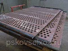 Фото Решето для дробилок КДУ-2 388 х 663 б/кромок 2,0х/к 3,0; 4,0; 5,0