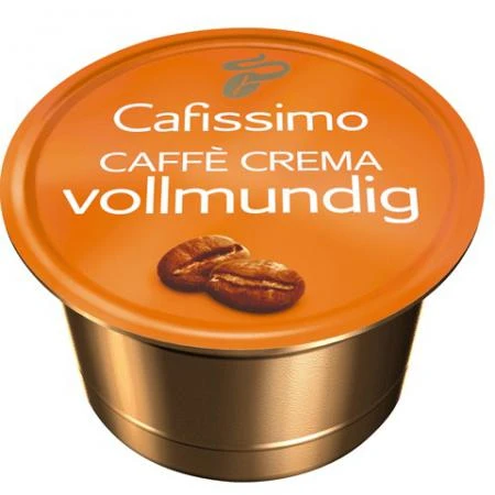 Фото Капсулы для кофемашин TCHIBO Cafissimo Caffe Crema Vollmundig, натуральный кофе, 10 шт. х 8 г