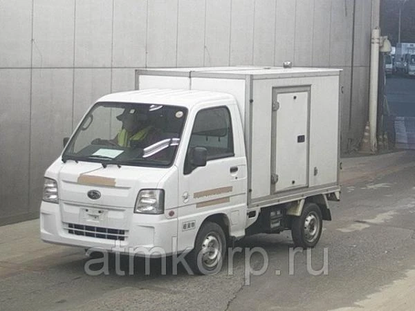 Фото Авторефрижератор микрогрузовик SUBARU SAMBAR Truck кузов TT2 гв 2010 4 wd пробег 149 т.км белый