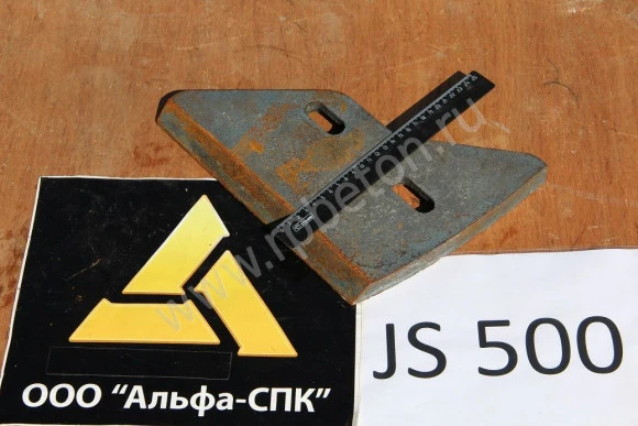 Фото Лопатки боковые (скребки) бетоносмесителя JS500