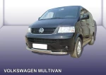 фото Slitkoff Кенгурятник d57 низкий мини Volkswagen Multivan