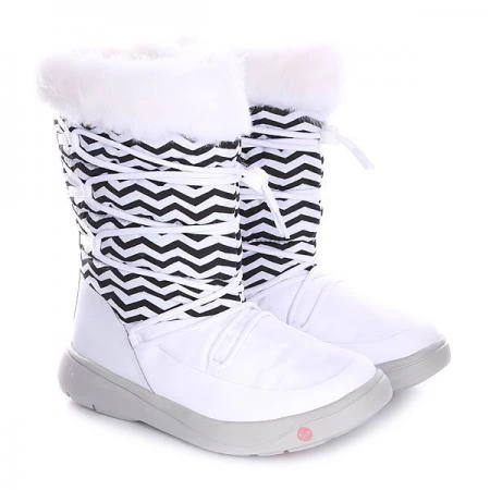 Фото Сапоги зимние женские Roxy Summit J Boot White/Stripe