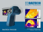 фото BALTECH TR-0150 (384Х288) с цифровой камерой – тепловизор с диапазоном –20°С … +350°С