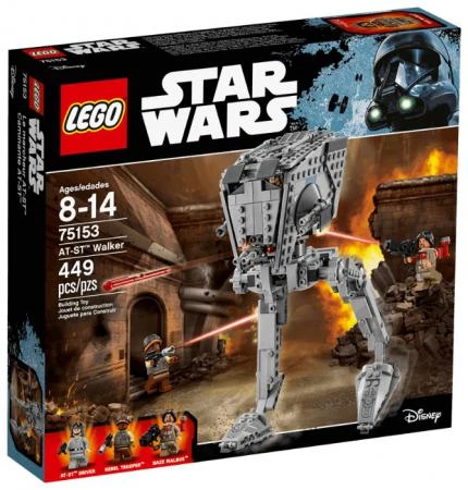 Фото Lego Дания Конструктор Lego Star Wars 75153 AT-ST Walker (Лего 75153 Шагоход AT-ST)