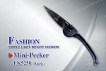 фото Нож Tekut Mini-Pecker серии Fashion, лезвие 69 мм Цвет Черный