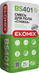 фото Стяжка для пола "Ekomix" BS 401 25 кг.