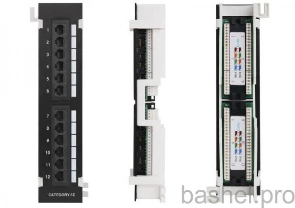 Фото СКС Патч-панель NETLAN настенная