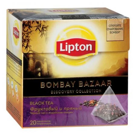 Фото Чай LIPTON (Липтон) "Bombay Bazaar"