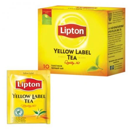 Фото Чай LIPTON (Липтон) "Yellow Label"