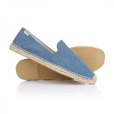 Фото Эспадрильи Soludos Smoking Slipper Dark Blue